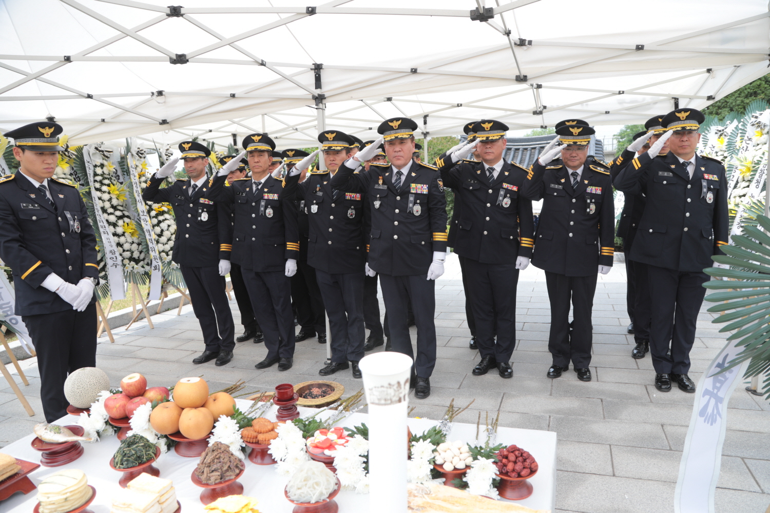 논산서, 제69주기 순국경찰관 합동추도식 개최